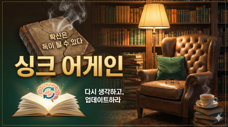  확신이 독이 될 때, 당신의 생각을 업데이트하라 「싱크 어게인」