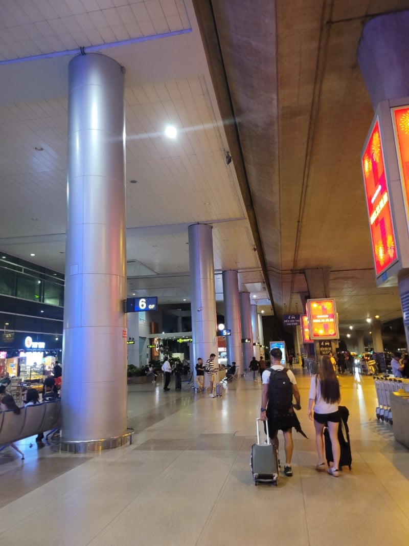 [베트남 여행]호치민공항 그랩타는 방법