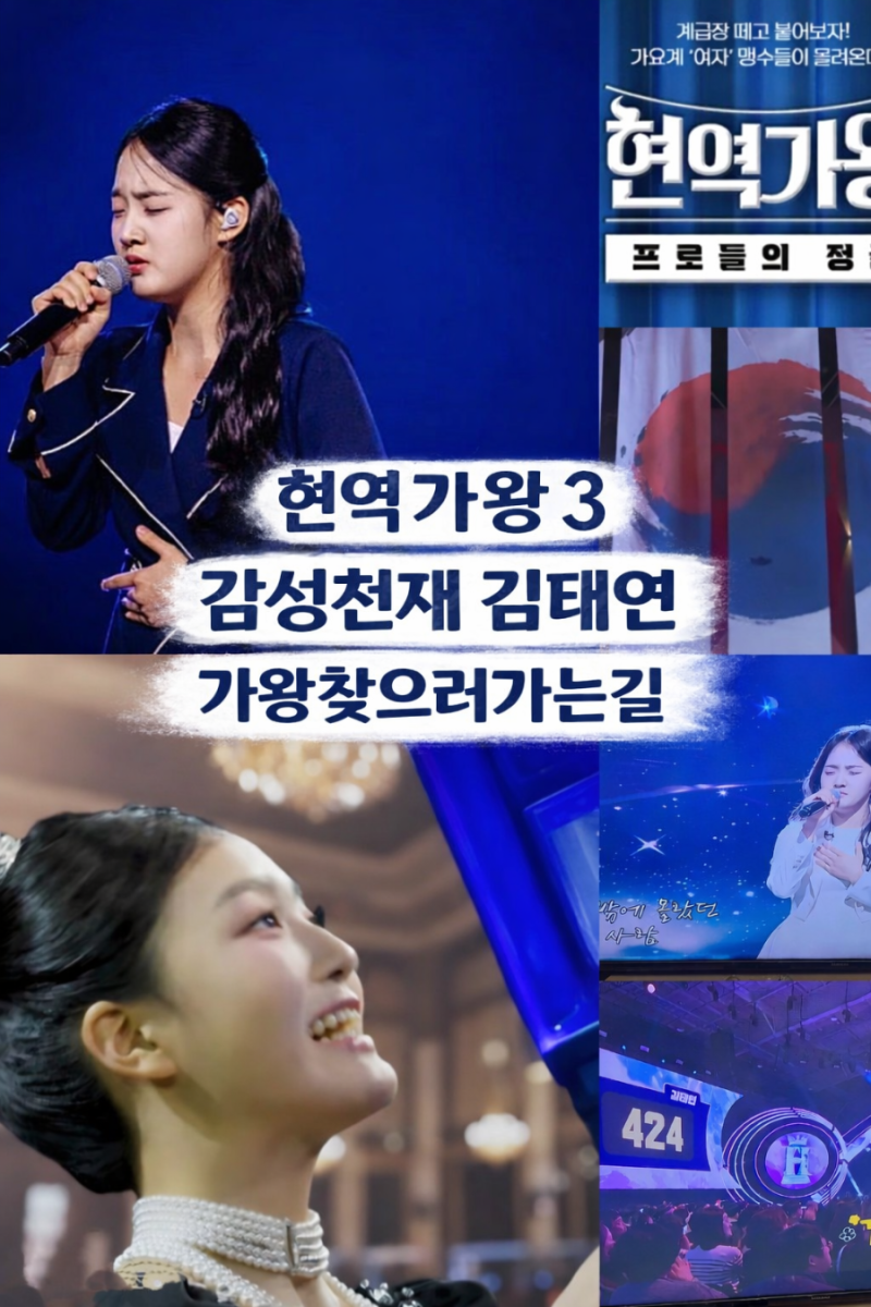 현역가왕3 감성천재 김태연 가왕찾아가는길