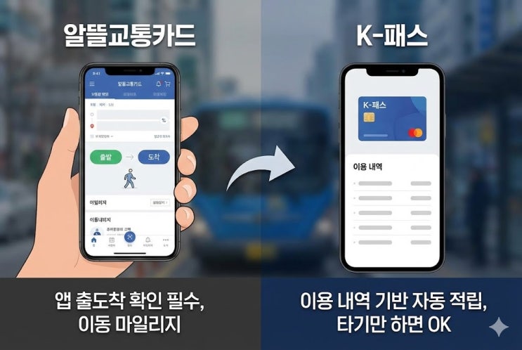  이즐 K-패스 vs 기존 K-패스 신용카드, “교통비 00만원” 더 아끼는 승자는?
