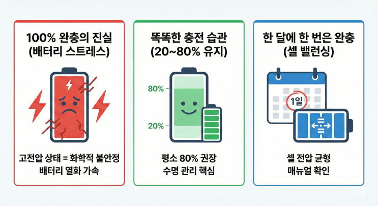  전기차 100퍼센트 완충하면 배터리 수명 진짜 줄어들까?