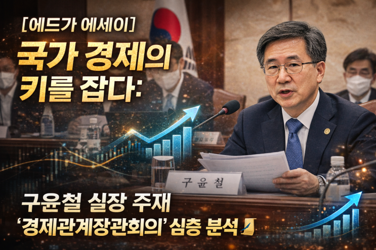  [에드가 에세이] 국가 경제의 키를 잡다: 구윤철 실장 주재 '경제관계장관회의' 심층 분석 
