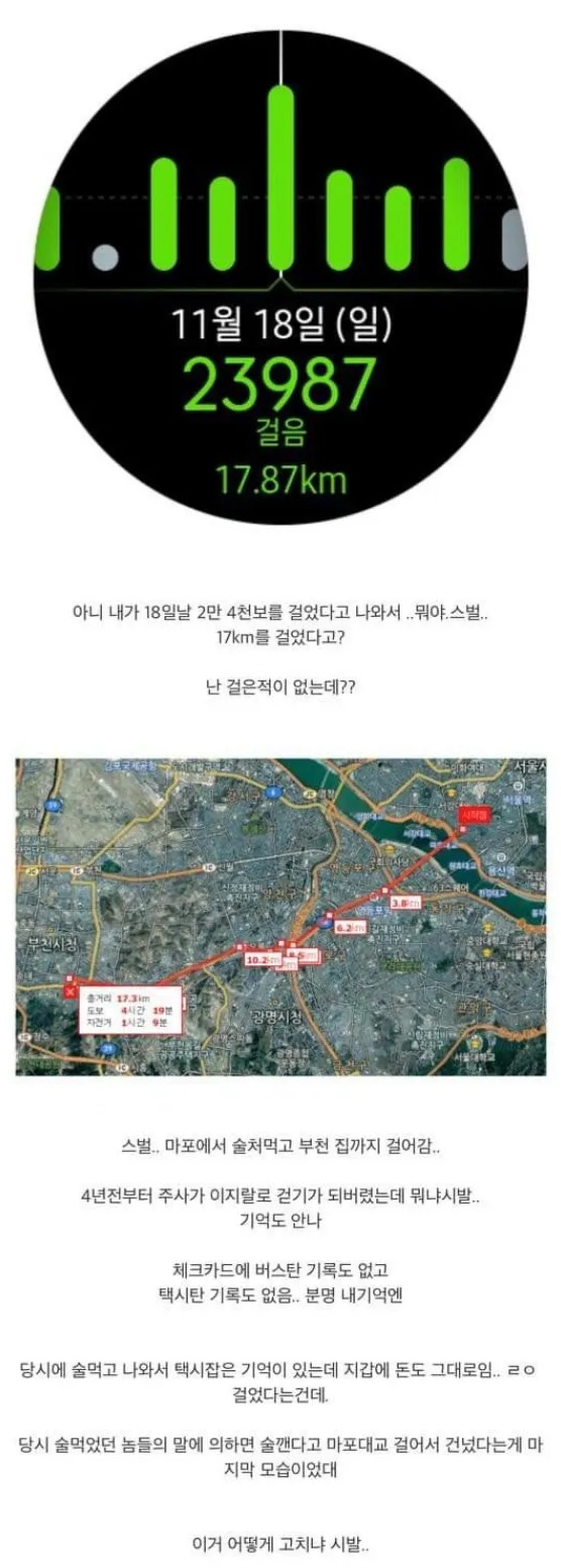  술마시고 17km를 걸은 사람.jpg
