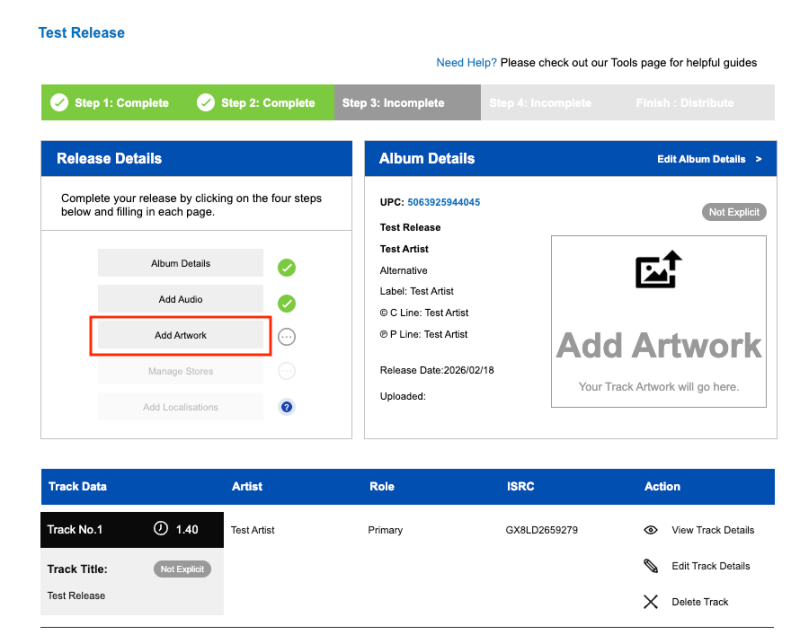 RouteNote 앨범 등록 가이드 - 2026년 2월 개정판 : 네이버 블로그