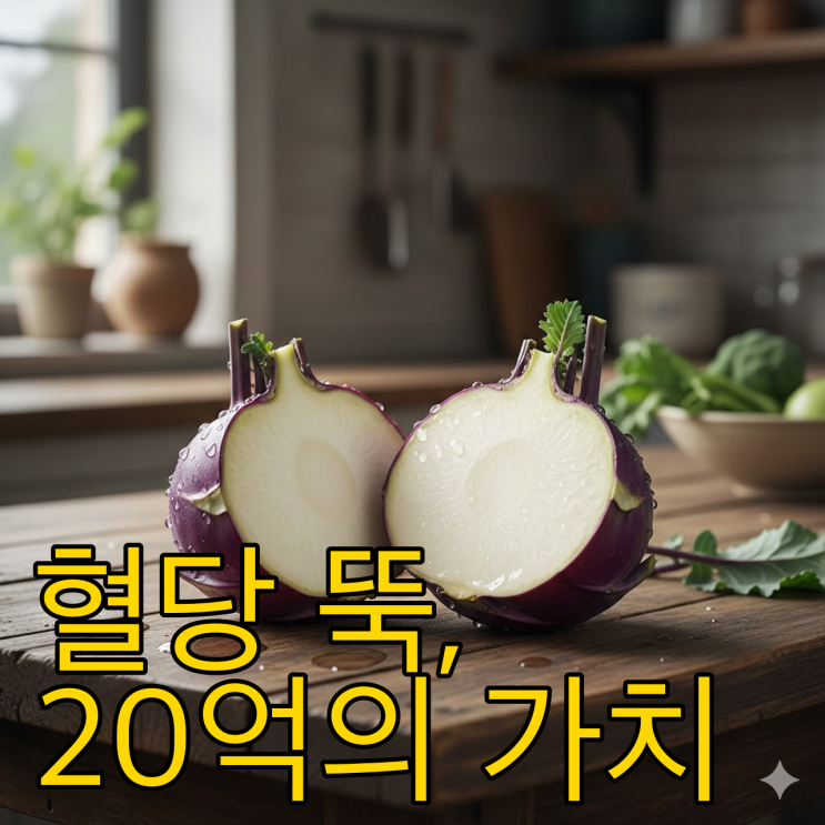  당뇨와 뱃살 잡는 괴물 채소, 콜라비의 충격적 효능