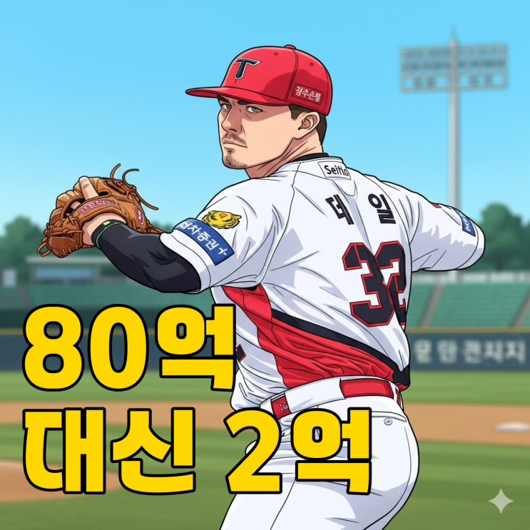  80억 빈자리 2억으로? KIA 데일 진짜일까