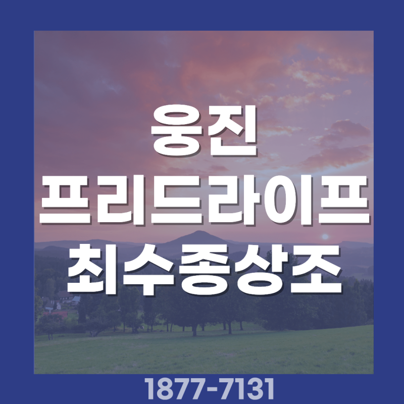 웅진 프리드라이프 최수종 상조 상품, 가입 전에 꼭 알아야 할 것들