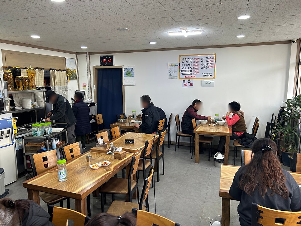 천담다슬기수제비 사진 4