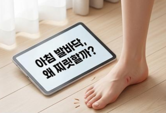  아침 발바닥 통증,족저근막염의 모든 것