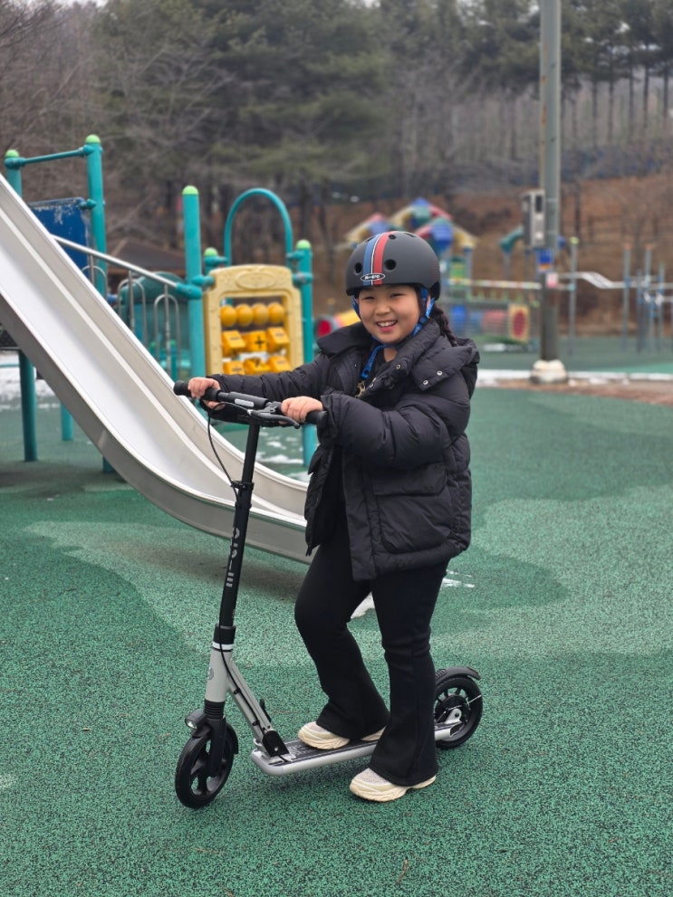  핸드브레이크 초등학생 선물로 신상 마이크로 두발킥보드 추천해요!