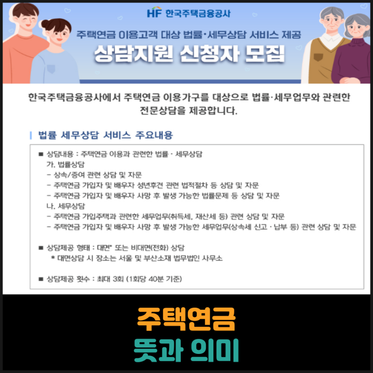  주택연금 뜻과 의미