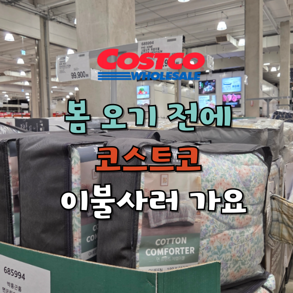 봄 오기 전에 침구 바꾸기... 코스트코 이불 추천