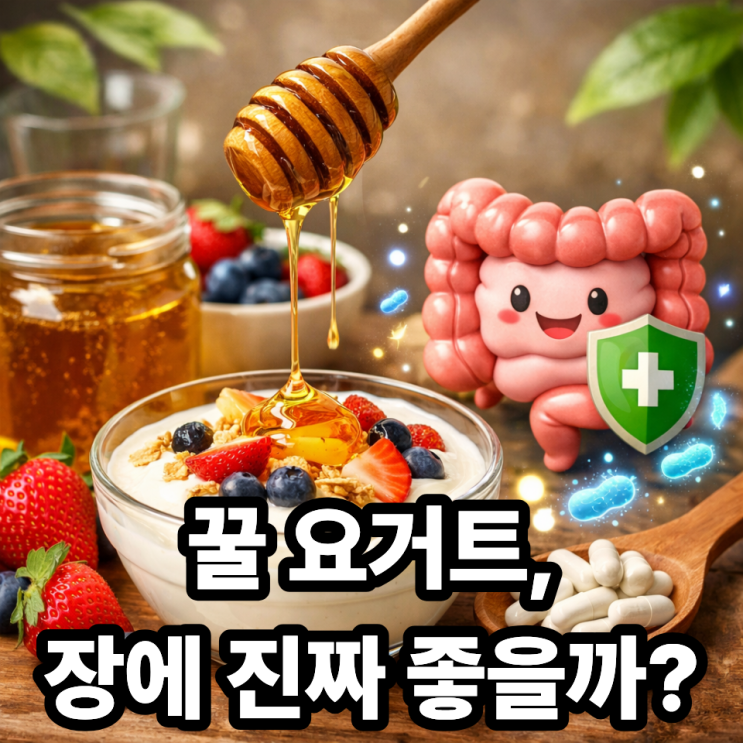  꿀 요거트 조합, 장 건강에 좋을까?｜유산균 효과 높이는 먹는 법