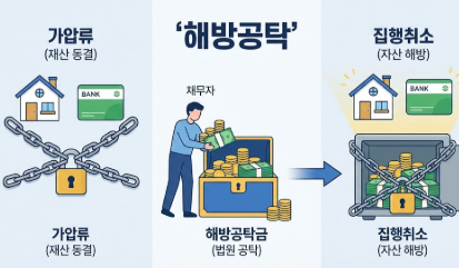  해방공탁 절차와 효력, 가압류 해제를 위한 핵심 가이드