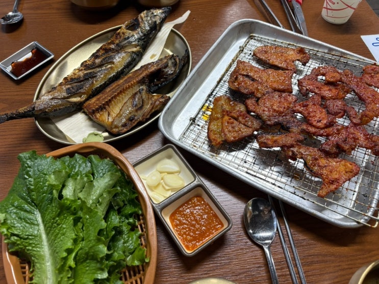  공주 맛집 곰골식당 석쇠구이 생선구이 당일치기 가볼만한곳