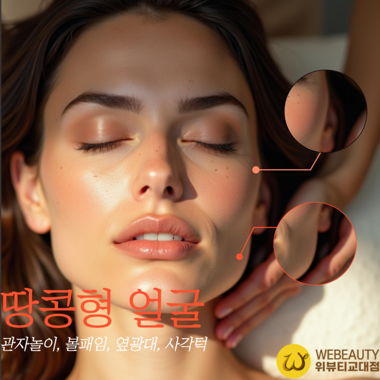  광대 돌출과 볼 패임, '땅콩형 얼굴' 라인 정리는 악관절