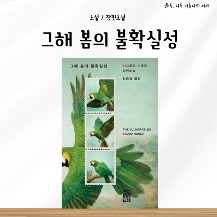  그해 봄의 불확실성 시그리드 누네즈 서평