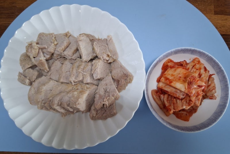 압력솥 뒷다리살 수육 뒷다리살 찌개 조림 만들기 레시피