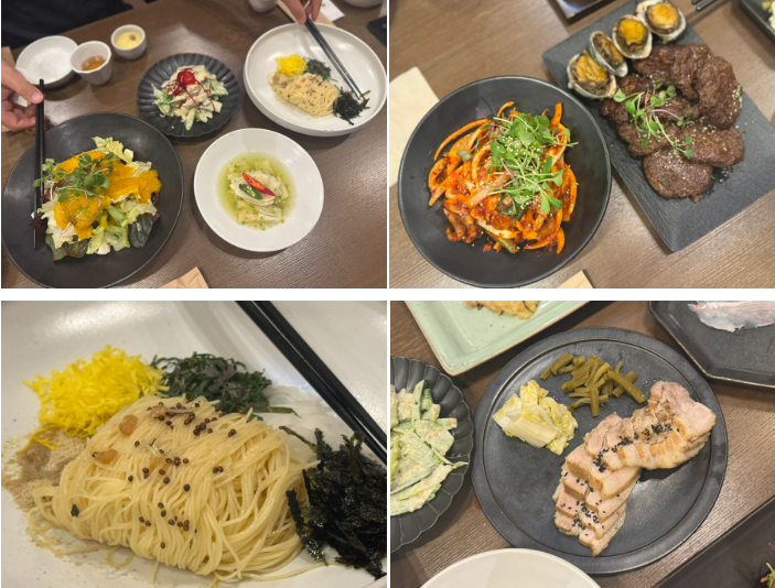  인천 송도 신도시 맛집 모담 한정식 부모님 생신 가족모임 식당 내돈내산 후기