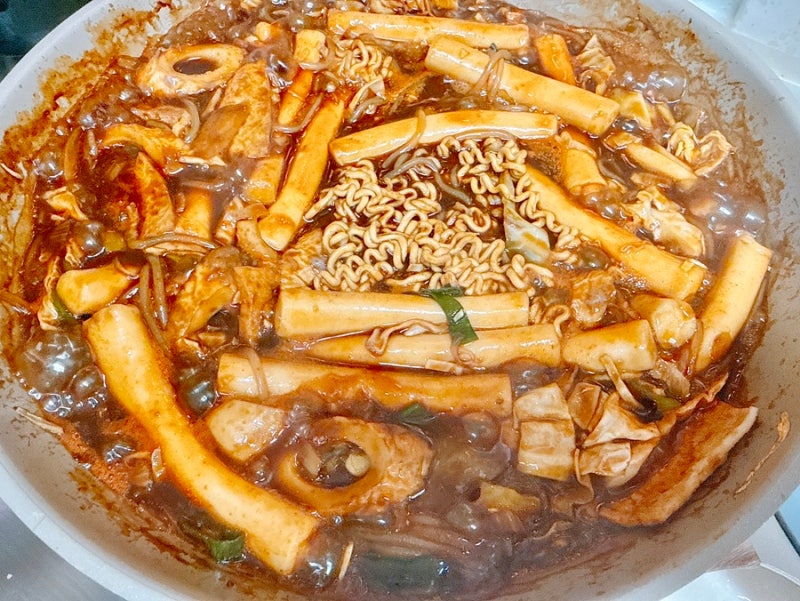 중랑구 망우동 떡볶이 크리스탈 포장 후기