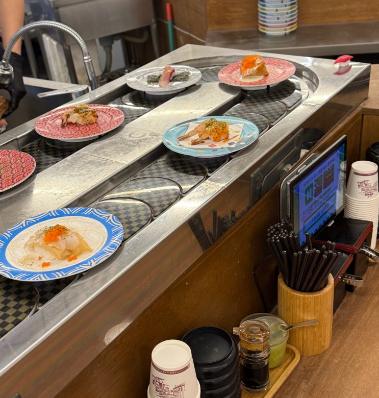  수원 인계동 회전초밥집, 오늘초밥 주차와 웨이팅까지!