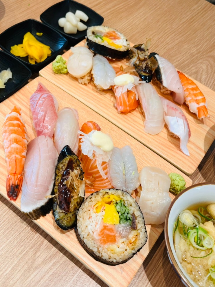  구미산동초밥 맛집 아이와 가족외식 장소로 점심특선 코스 스시코우