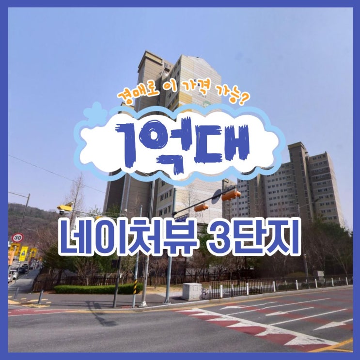  지족동 네이처뷰, 가격 이점이 있는 경매 물건