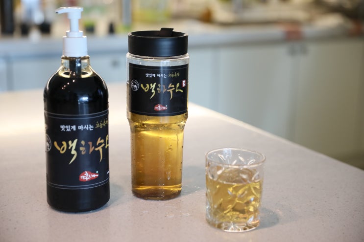  백하수오차 먹는법 원액 보리차마을 추천