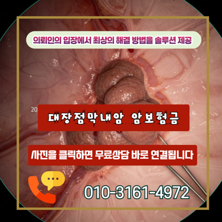  대장점막내암 암보험금, 소액암 취급에 속지 않고 100% 전액 받는 실전 전략