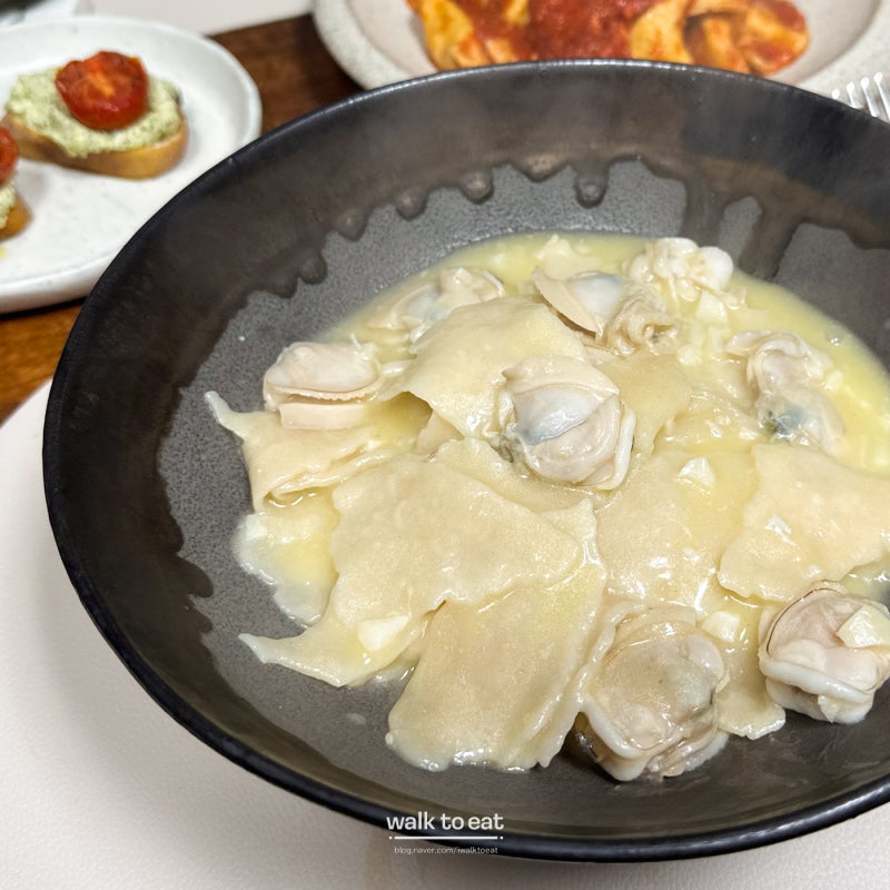코스트코 백합으로 최현석 셰프의 봉골레 수제비