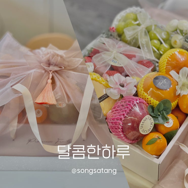  설날선물세트 찾는다면 과일 추천 안양 달콤한하루