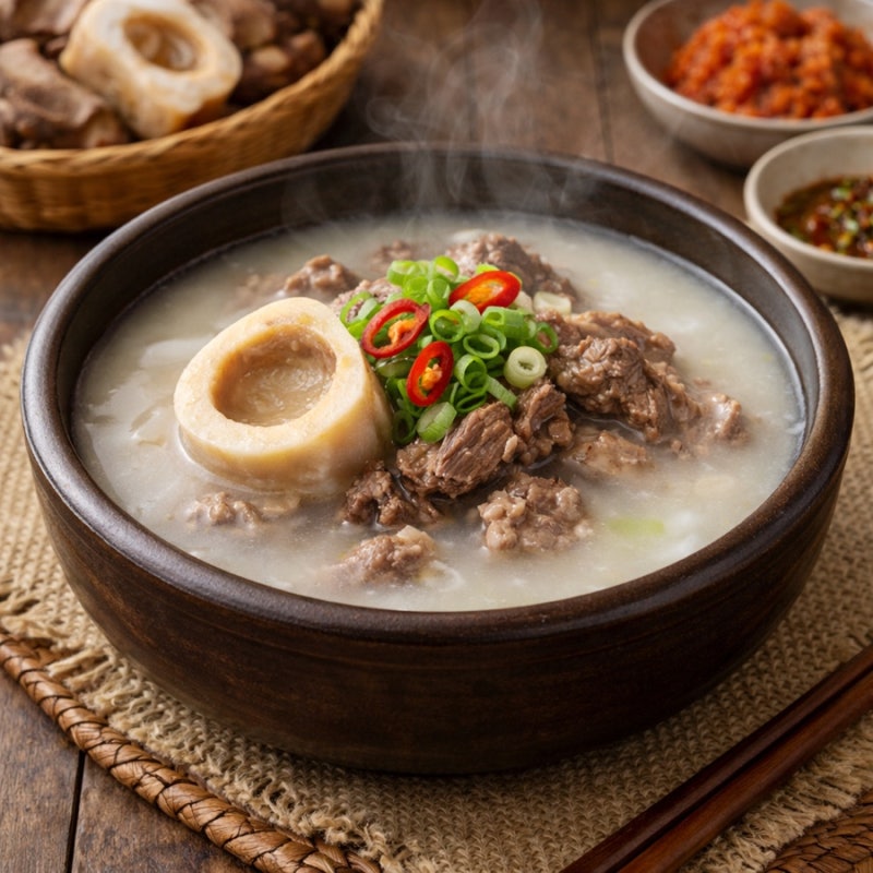 사골곰탕 설렁탕 차이 칼로리 같은 국물일까요?