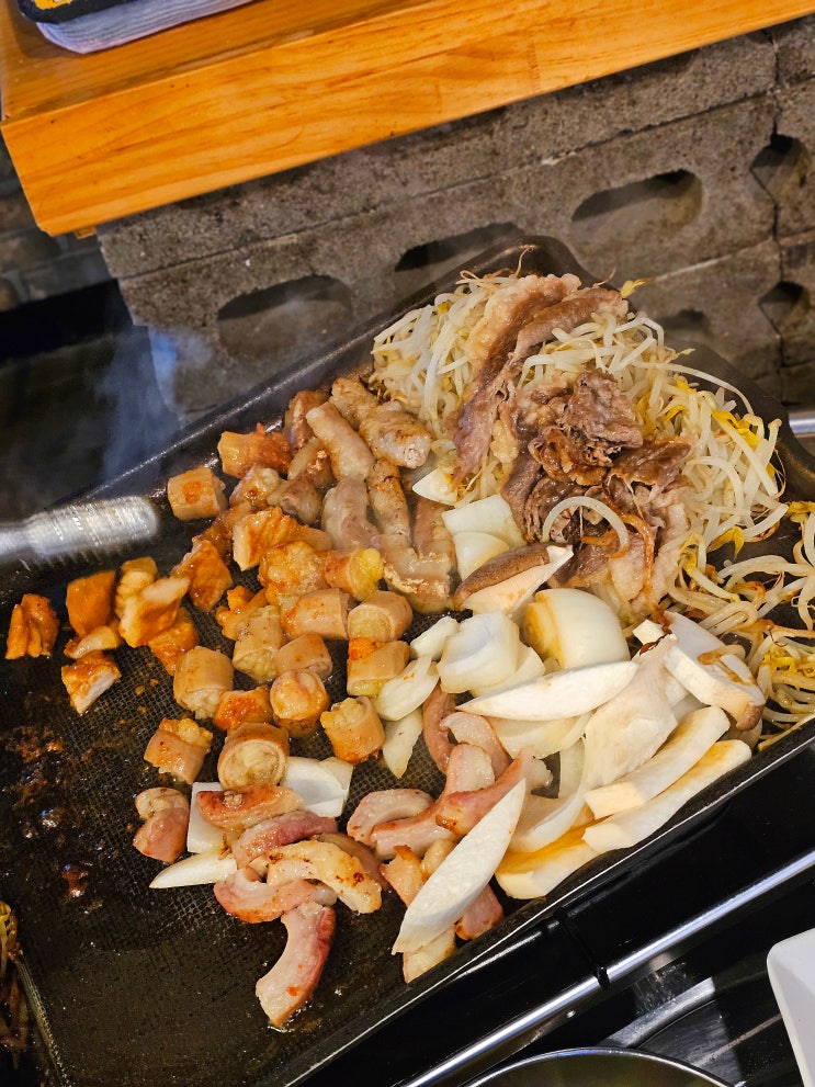  제주도민맛집 연동차숙이양대창 차돌박이 양대창 맛있는 조합