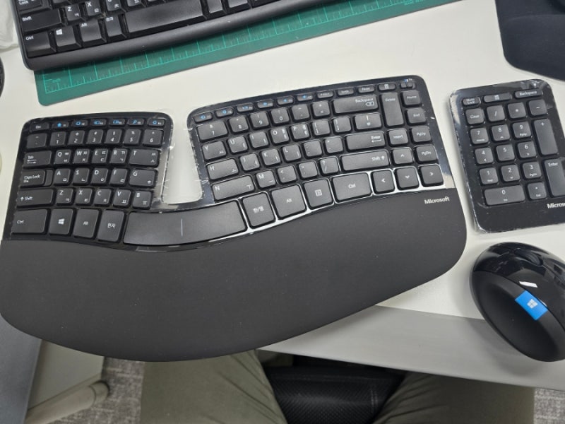 마이크로소프트 스컬프트 에고노믹 키보드 마우스 AS 후기(Microsoft Sculft Egonomic Keyboard Mouse) 2....