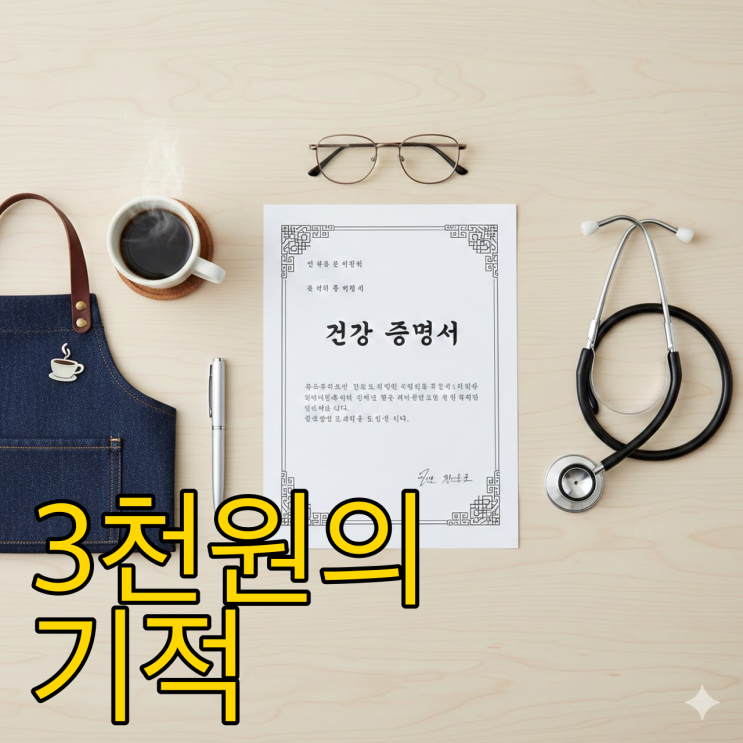  보건증 인터넷 발급 비용 시간 검사 항목 완벽 해부
