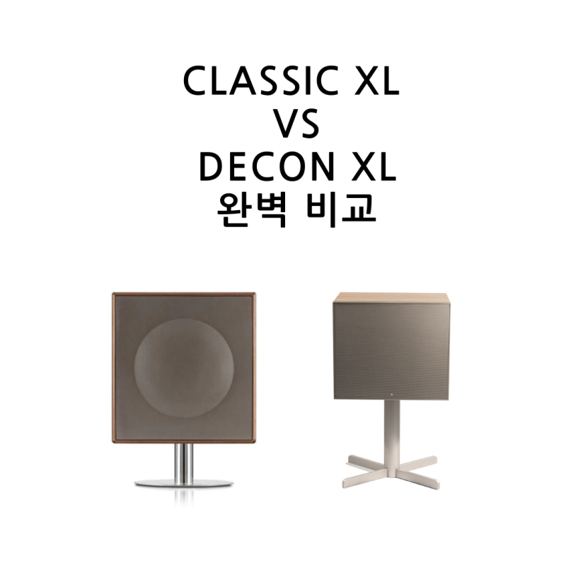 같은 XL, 다른 성격: 제네바 Classic/XL & DeCon/XL 완전 비교