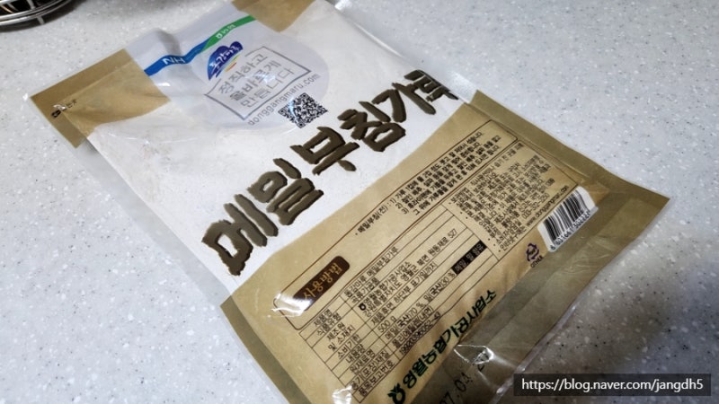 메밀부침가루로 메밀 묵 만들기