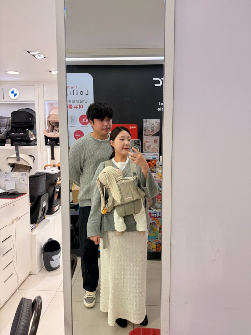 님블 아기띠 내돈내산 두달 사용 장단점 솔직후기 (대전 갤러리아)