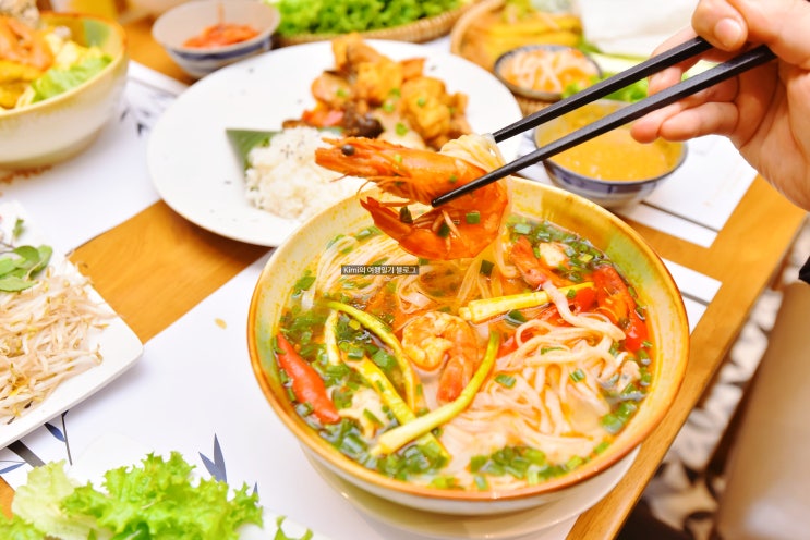  다낭 호이안 맛집 다낭 해산물 식당 랑짜이 시내 쌀국수 맛집 냐벱