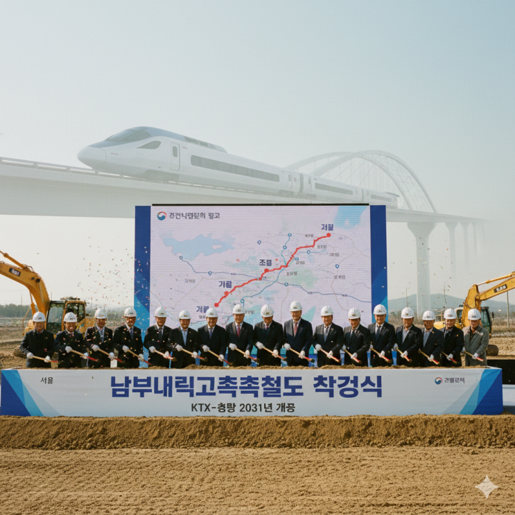 남부내륙고속철도 착공 소식 | 서울 거제역 위치 및 KTX-청룡 개통 시기