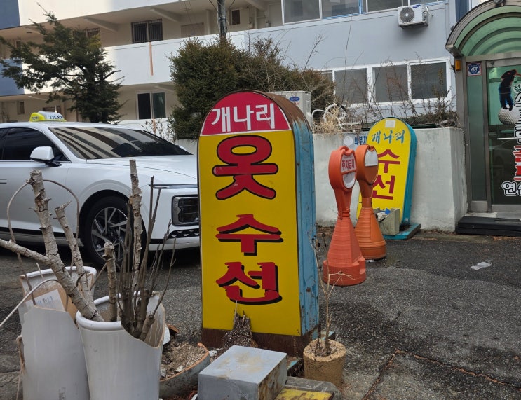  탄방동 옷수선집 추천｜몇 년째 믿고 맡기는 개나리 옷수선