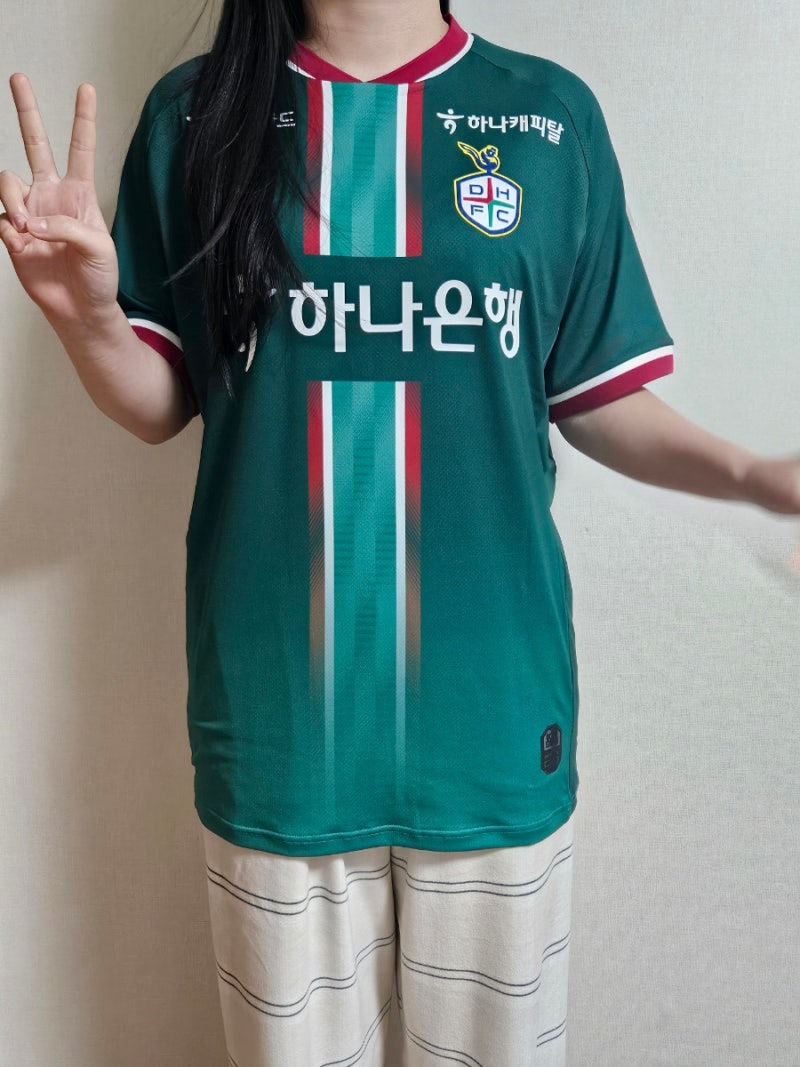 대전하나시티즌 2026 홈 유니폼 후기 | 남녀 사이즈핏 솔직리뷰