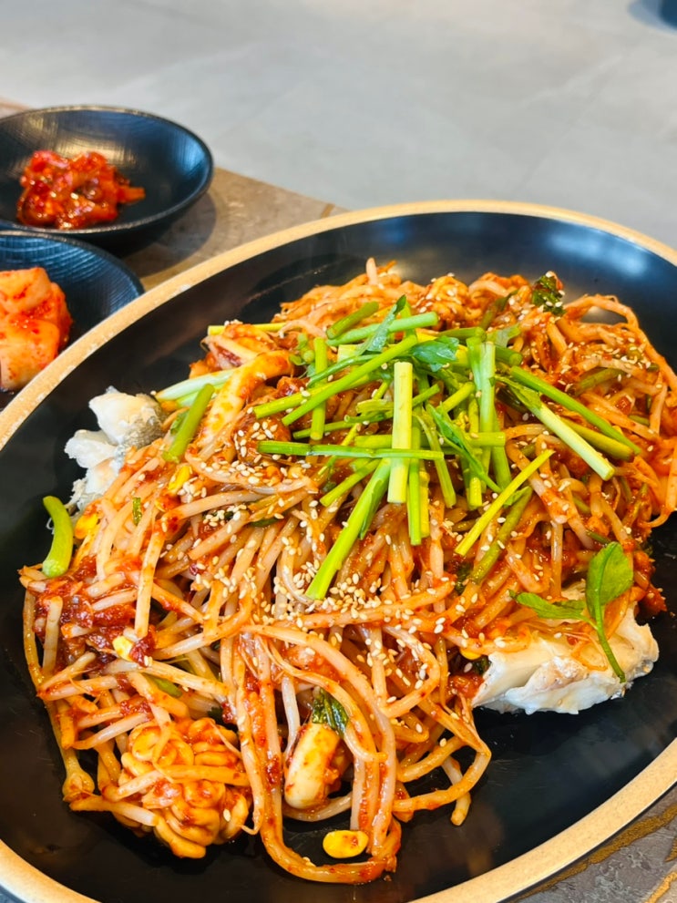  구미 산동 맛집 아이랑 가족외식 매콤한 대구뽈 해물찜  대구탕애힘 옥계직영점