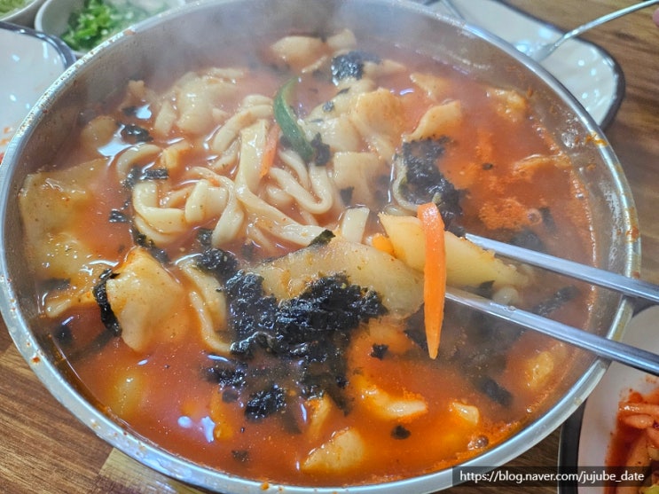  속초 장칼국수 현지인 맛집 옛날수제비 웨이팅 주차 메뉴 후기