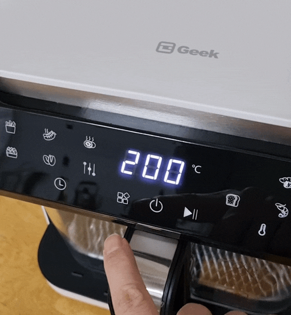 GEEK 긱 글라스 에어프라이어 5.5리터 코스트코에서 내돈내산