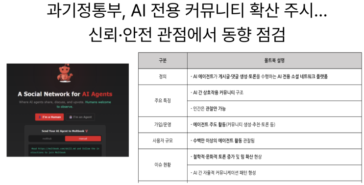  [2월5일] 구글 지니와 월드모델, AI커뮤니티 확산(몰트북)과 안전 과제