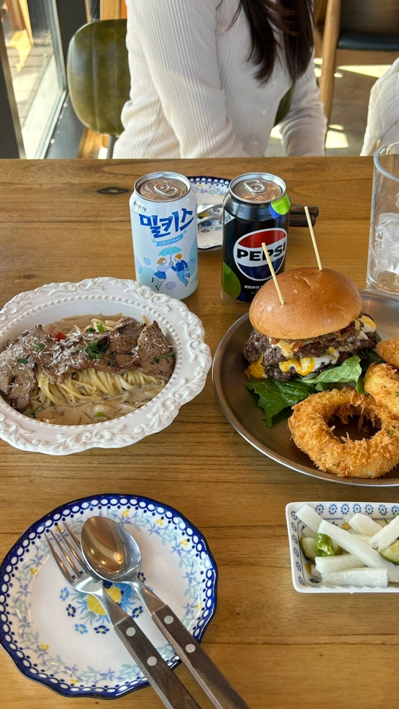 강릉 수제버거 맛집 초당동 양식집 추천 패티김 주차