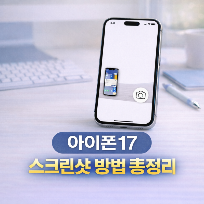아이폰17 스크린샷 방법이 바뀌었다고? 직접 써보고 정리한 캡처 꿀팁 총정리