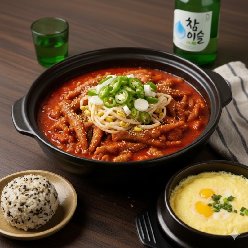 집에서 즐기는 한신포차 국물닭발 황금레시피 (ft. 갈아만든 배가 치트키!)