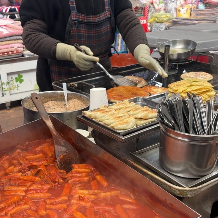  구미 중앙시장 맛집(무침족발, 만두, 떡볶이) 총정리 + 주차장